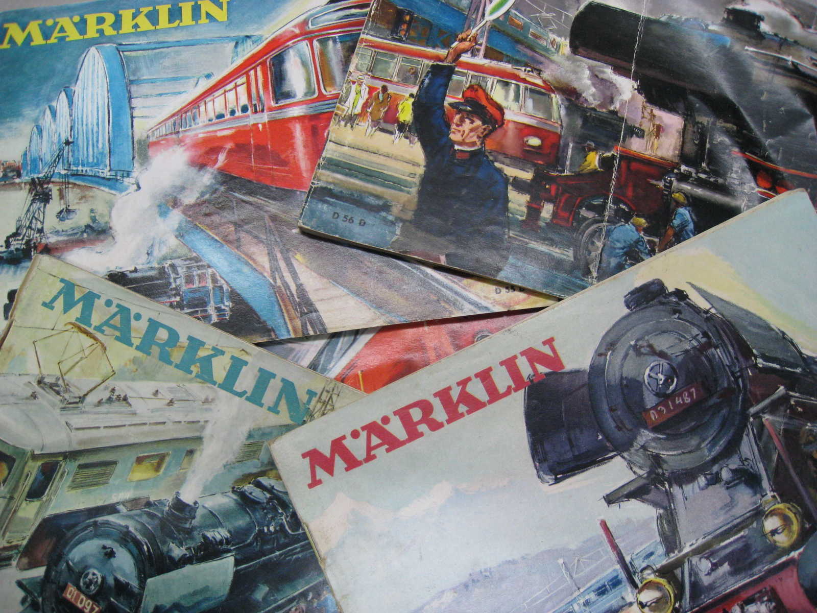 Märklin Kataloge ua Drucksachen
