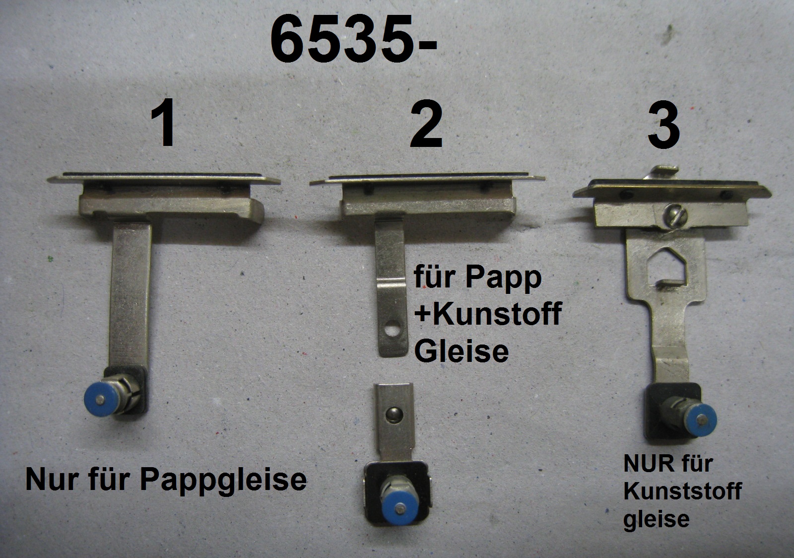 Trix Express 6535 Impulskontakt 3 Varianten bitte gut Vergleichen