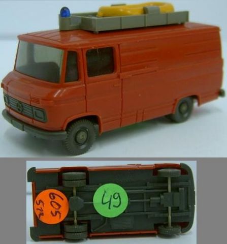 Wiking 605/3, Wasserrettung MB L 406 w 49