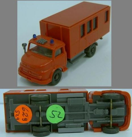 Wiking 629, Wechselpritsche MB L 1413 w 52