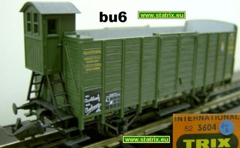 Trix Intl 3604 bayerischer Hochbordwagen mit Brh bu6 