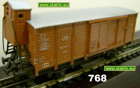 Trix Express 20/118, 420, 3420 gedeckter Güterwagen 768