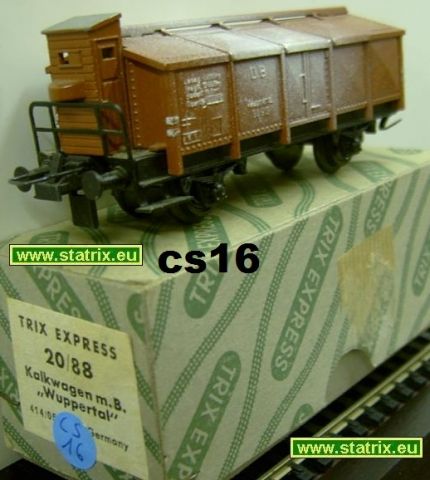 cs16/ Trix Express 20/88 (424, 3424) Boxcar Wuppertal
