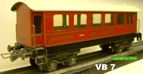 Trix Express 20/154 Schlafwagen (VB 7)