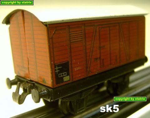 Trix Express 20/62 german boxcar (sk5)