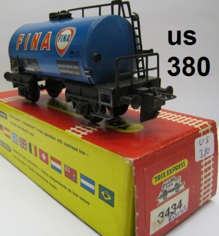 Trix Express 3434 FINA Tankwagen (us380)