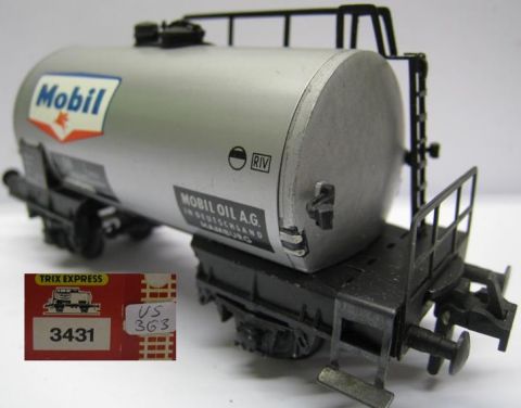 Trix Express 3431 Mobiloil Tankwagen (us363)