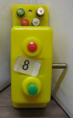 Trix 6594 Doppelfunktions- Schalter gelb Steuerschalter (Dauerkontakt)
