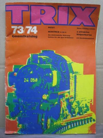 Trix Express Katalog von 1973/74