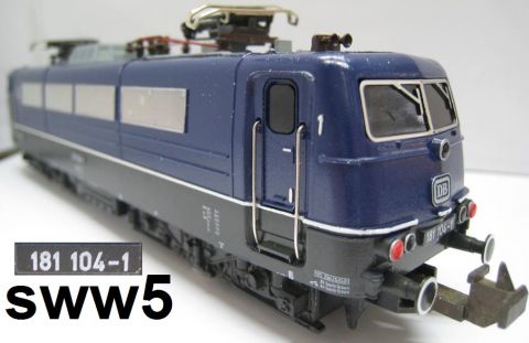 Trix Express 32347 BR 181 104-1 der DB (sww5)