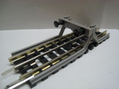 Trix Express 34391 Prellbock, letzte Serie blanker Mittelleiter TOP