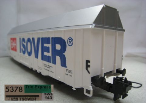 Fleischmann H0 5378 Großraum Güterwagen G+H ISOVER (sws143)
