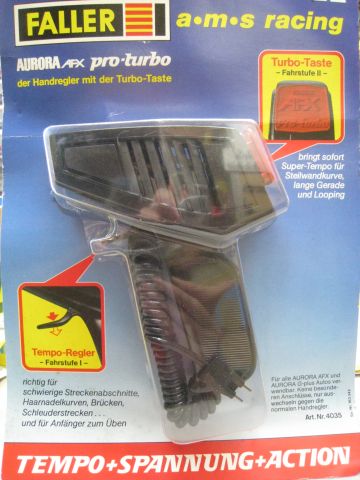 Faller AMS 4035 Geschwindigkeitsregler (ams81) mit Turbo Taste TOP/OV