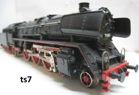 Trix Express 763 BR 01 001 1. Version (ts7) Tender Gehäuse Metall schön Erhalten, o OV