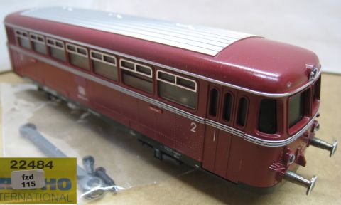 TI/TE 22484 Beiwagen zum Schienenbus VT 98 (TE2281) (fzd115) Top Erhalten, mit Kuppelstange in der TI Box