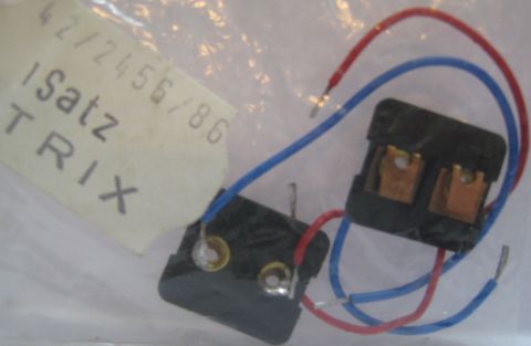 Trix Express 42/2456/86 1 Satz Kontaktplatten, passend zu vielen D und E lokomotiven NEU/OV aus Lagerfund