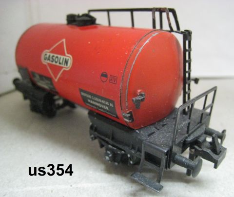 Trix Express 3430 Tankwagen GASOLIN 2-achsig (us354) minimale schlieren o. OV.