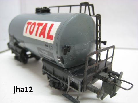 Trix Express 3439 Tankwagen TOTAL 2-achsig (jha12)  TOP/ ohne OV