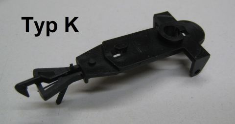 Trix International Kupplung Typ K passend zu Fleischmann passend zu den 26,4cm Wagen. 