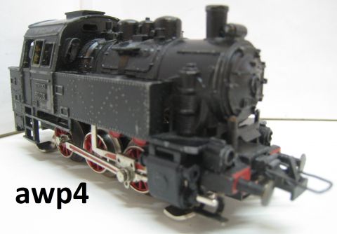 Trix Express 751 201 Dampflok BR 80 018 (awp4) 1954-60 mit vier einzelnen Birnchen