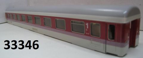 Trix Ersatzgehäuse zu 33346 IC 1.kl Abteilwagen mit Inneneinrichtung sehr schön Erhalten