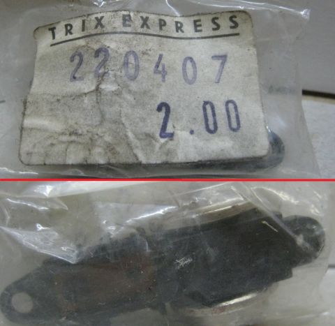 Trix Express 2204 07 Original Ersatzteil  Nachläufer o. Schrauben passend zur BR 01 2204 2222 uä TOP/OV