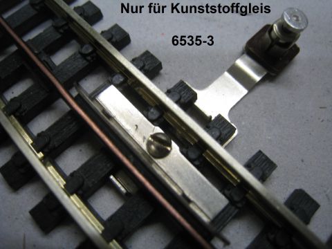 Trix Express 66535 -3 Impulskontakt nur für Kunstsoffgleise, sehr gut.