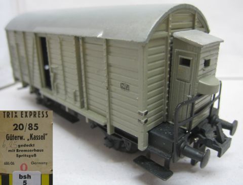 Trix Express 20/85 Kassel grau m Brh (bsh5) neuwertig Erhalten, mit Box