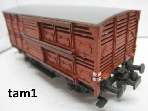 Trix Express 20/119, 425, 3425 Kleinviehwagen Altona o Brh (tam1) sehr schön Erhalten, o OV