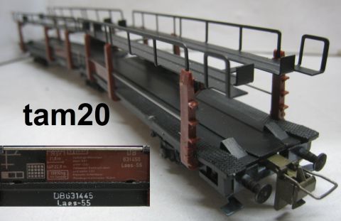 Trix Express 3463 Autotransporter (tam20) sehr schön Erhalten, o OV