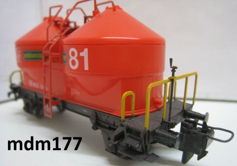 Mä/TE Silowagen der WLE Nr 81 Ep V (mdm177) sehr schön, o. OV