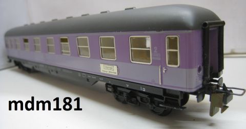 Trix Express 3362 Touropa-Ferienexpress-Wagen BC ümg (mdm181) sehr gut Erhalten o OV.