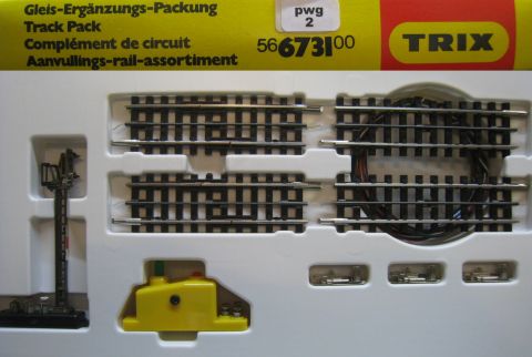 Trix Express 6731 Signal Set Licht-Hauptsignal (pwg2)TOP/OV
