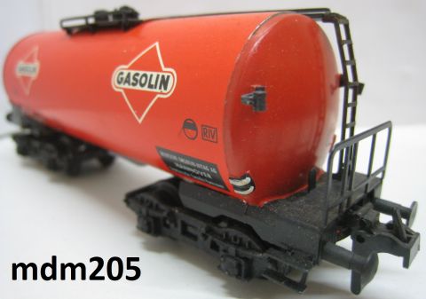 Trix Express 20/92G 495 3495 Gasolin 4A rot 2 Routen Signet´s (mdm205 ) ein seltener Wagen in wunderschöner Original Erhaltung o. OV.