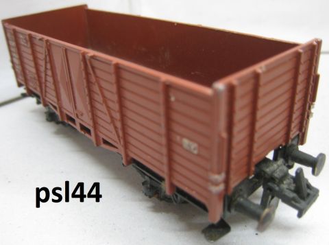 Trix Express 20/81 414 3414 Hochbordwagen o Brh ESSEN, DB (psl44) bis auf den farbverlust an den Puffern sehr schön Erhalten o OV