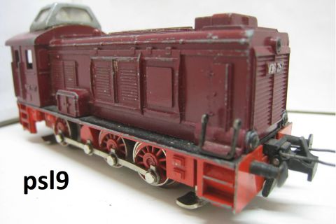 Trix Express 2263 V 36 rot (psl9) geprüft mit gebrauchs Spuren, siehe Bilder. O OV.