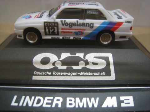 Herpa 3527 Linder BMW M3 Sport Evolution K. Nissen Motorsport Serie (hsh87)