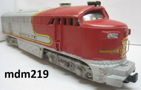 Riv/TE 2264/ B-Unit zum Santa Fe o. Antrieb, (mdm219) rundum deutlich Gebraucht, TE-Kupplung Defekt o OV