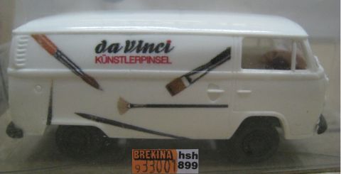 Brekina 33001 VW Hasten da Vinci Künstlerpinsel (hsh899) Wagen TOP/OV beschädigt
