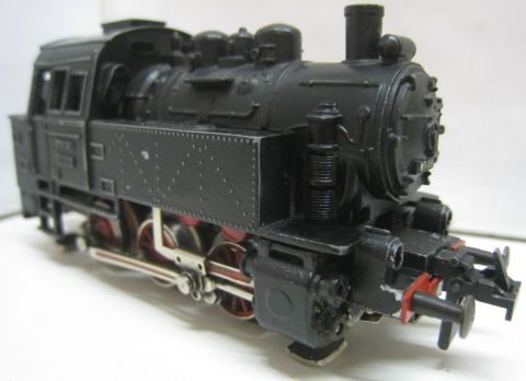 Trix Express 751 201 BR 80 018 1.Version. 1954-1960, noch gut vier einzelne Stecklämpchen o OV