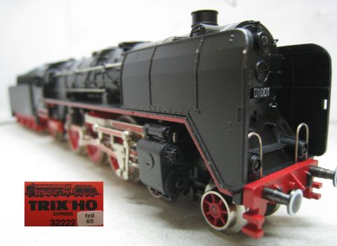 Trix Express 2222 BR 01 der DR Wagner Leitbleche (fzd66) bitte Lesen, Lok und TOP/OVOV