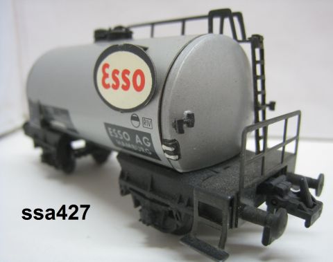 Trix Express 3429 Tankwagen ESSO 2A (ssa427) 1959-72 mit Begrenzungsecken