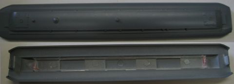 Trix einzelnes Dach zum braunem DR Speisewagen 3373, sehr gut Erhalten mit Fenster Einsatz.