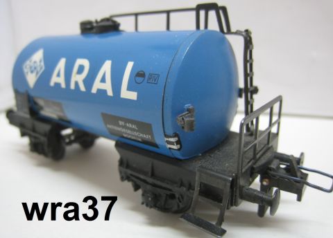 Trix Express 3428 Tankwagen ARAL 2A (wra37) blau sehr gut Erhalten, o OV