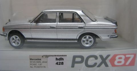 Premium ClassiXXs No. PCX870176 Mercedes W123 AMG silber met 1/87 (hdh428) TOP/OV