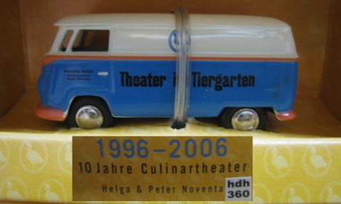 BUB 1/87 Sondermodell 10 Jahre Culinar Theater (hdh360 ) geringe Auflage TOPOV