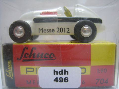 Schuco 704 Piccolo Mercedes 1936 weiß Messe 2012 (hdh496) TOP/OV