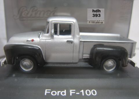 Schuco 1/87 261192 Ford F1 Pick-up silber/schwarz (hdh393) TOP/OV