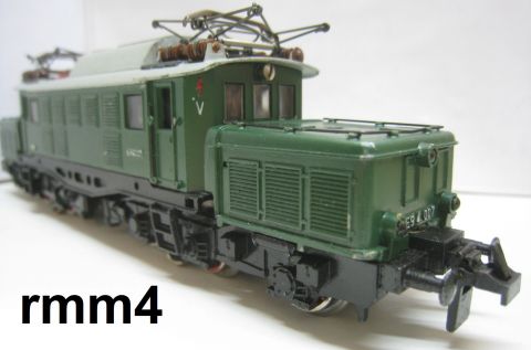 Trix Express 2241 E 94 007 letzte Variante 2-A angetrieben (rmm4) rundum sehr schön Erhalten o OV