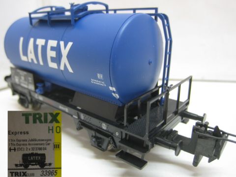Trix Express 33965 Kesselwagen LATEX, DB 5532 097, (mdm228) Sonder Modell zu 5 Jahre Trix-Club Mitgliedschaft, TOP/OP